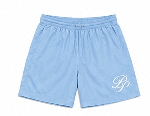 Light Blue Tracksuit Shorts